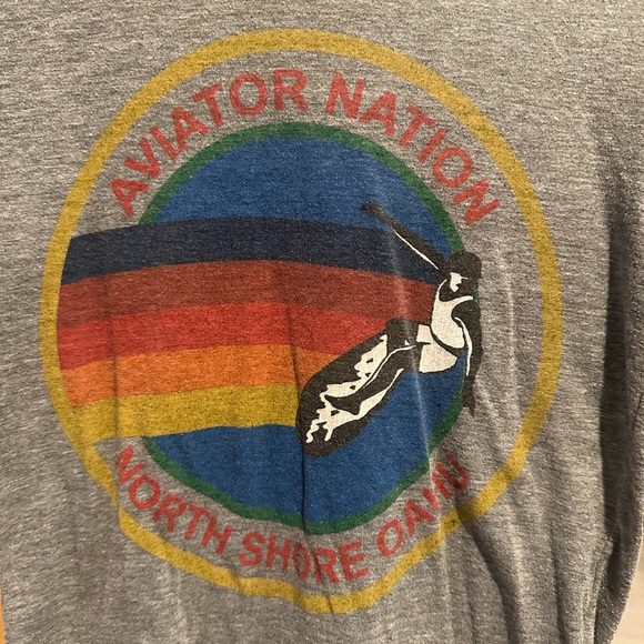 Aviator Nation pre-loved SIGNATURE BOYFRIEND TEE - Picture 13 of 16